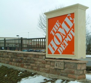 home depot sign completion version #2C back view